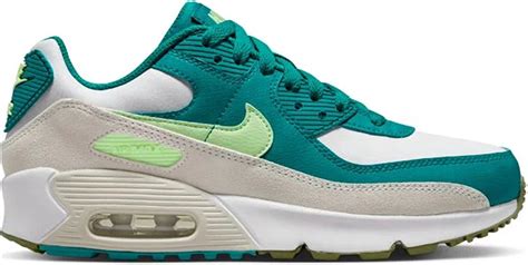 nike wit groen dames